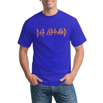 Couple Tshirts Def Leppard Logo Inspired Printed Cotton Tees
