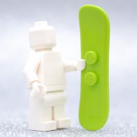 ????????? - Snowboard Green ACCESSORIES - LEGO® Minifigures Authentic เลโก้แท้