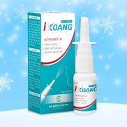 Viêm xoang iXoang hỗ trợ viêm xoang viêm mũi dị ứng của Dược phẩm iCare
