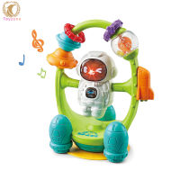 High Chair Toy With Suction Cup Electric Astronauts Rattle Multi-functional Tray Toys With Sound Lights Effects For Gift