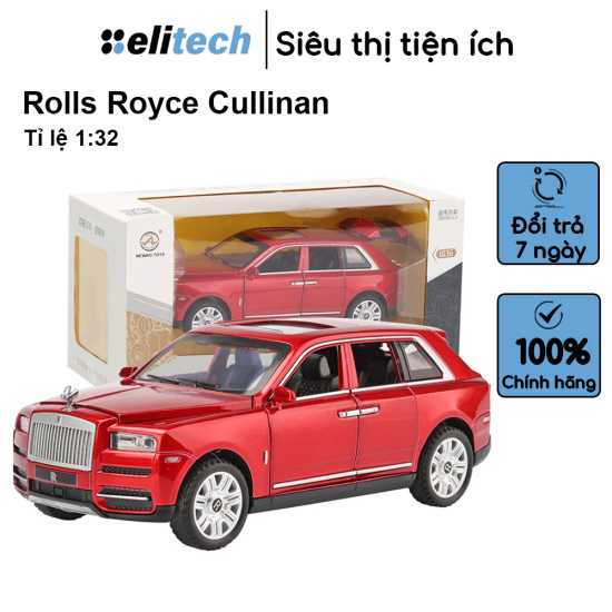 Xe mô hình tỉ lệ 1 32 rolls royce cullinan thân xe hợp kim mở 6 cánh cửa - ảnh sản phẩm 1