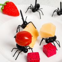 12 PCS Ants Dessert Tableware Food Fruit Picks Ant Shape Forks Snack Cake for Home Kitchen Party Dinner Fruit Pick Decoration