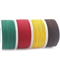 【YD】 1 Roll Multicolor Waxed Thread Cotton Cord Necklaces Earrings Braided String Jewelry Finding