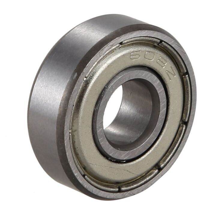 12-pcs-608z-22mm-x-8mm-x-7mm-single-row-deep-groove-ball-bearing