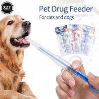 ▨♈▧ Pet Syringe Tablet Pill Gun Piller Push Dispenser Medicine Water Milk Syringe Dog Cat Tube Feeder Tools Dog Cat Accessories 1PCS