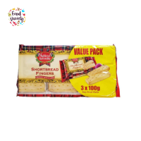 High Speciality Shortbread Fingers 3x100g ฮาย สเปชัลตี ขนมชนิดร่วน ฟิงเกอร์ 3x100 กรัม