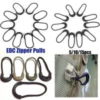 ✓✿ Clip Buckle Travel Clothing Suitcase Tent Backpack Zipper Pull Cord Rope Pullers Ends Lock Zips Zip Puller Replacement