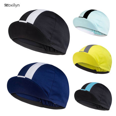 8 Colors Uni Custom Logo Printed Sports Baseball Running Cycling Bike Head Cap Hat Quick Drying Cycling Hat Headband Cap