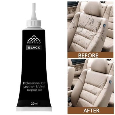 【LZ】▽  20ml Car Leather Repair Gel Reconditioning Cream Car Care Repair Kit Furniture Couch Car Seats Sofa Coats Repair Cream TSLM1