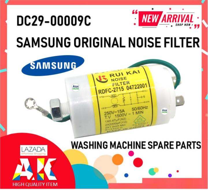 100% Original Samsung Noise Filter RDFC-2715 DC29-00009C Washing ...