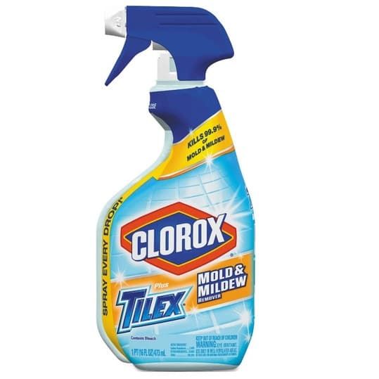 clorox-สเปรย์ทำความสะอาด-กำจัดคราบเชื้อราในห้องน้ำ-ขจัดเชื้อโรค-ไวรัส-และแบคทีเรียขนาด-946ml