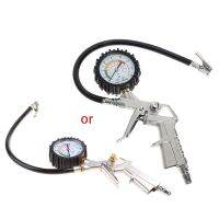 【hot】﹍㍿✇  Car Truck  Tire Pressure Inflator Gauge Motorcycle Hose N0HF