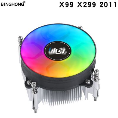 ▬✑ Lock screw fixed copper core 4-wire PWM mute 90MM fan cpu radiator X79 X99 X299 motherboard computer CPU fan 2011 2066cpu cooler