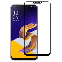 (เทคโนโลยี PANG) สำหรับ Asus Zenfone 5z ZS620KL ป้องกันเต็มพื้นที่ของจอภาพติดกาวเต็มปกป้องหน้าจอฟิล์มกระจกเทมเปอร์