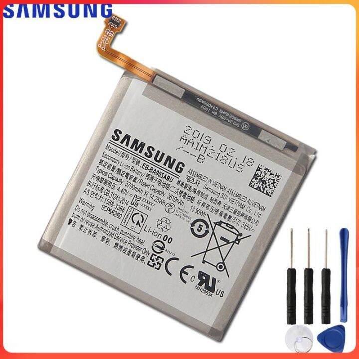 แบตเตอรี่-samsung-eb-ba905abu-สำหรับ-galaxy-a80-a90-ของแท้แบตเตอรี่-3700mah