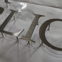 Wholesale Polished stainless steel laser cut letters mirror metal cut letters sign