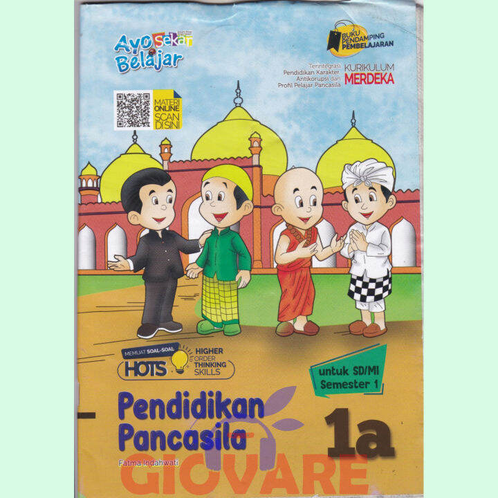 Buku Lks Pendidikan Pancasila Kelas 1 Kurikulum Merdeka Graha Pustaka Lazada Indonesia