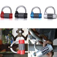 XHLXH Security Combination Padlock Safely Code 5 Digit Number Travel Password Lock Portable Anti-theft Code Lock Gym