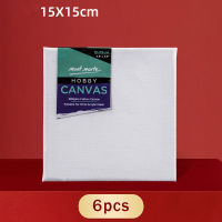 Canvas Board For Beginner Oil Paint Cloth Frame Multiple Sizes White Square Artist Canvas For Oil Painting Acrylic Cotton Board