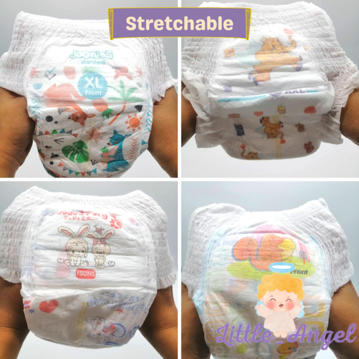 LittleAngel Korean Diapers Pants RANDOM DESIGN Ultrathin One Pack by ...