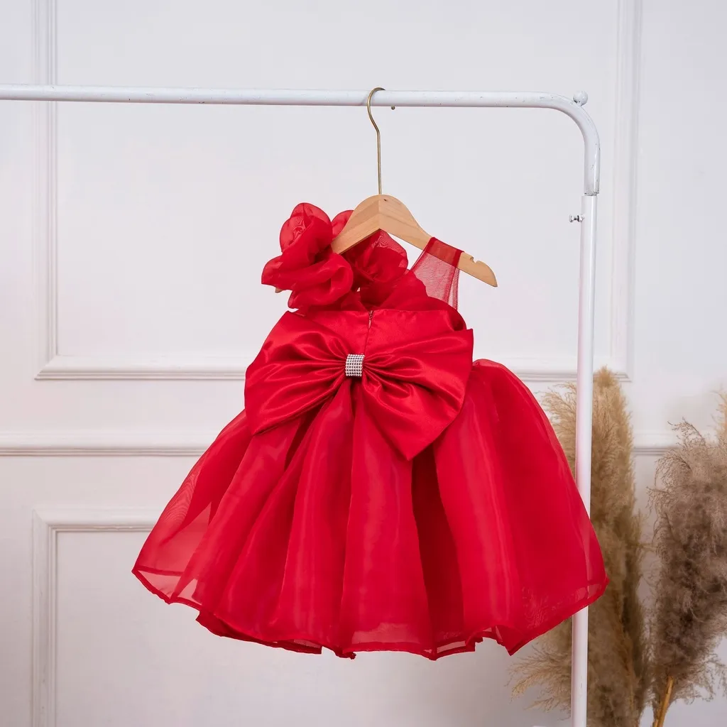 đầm công chúa màu đỏ cho bé giá tốt Tháng 4 2023  Mua ngay  Shopee Việt  Nam