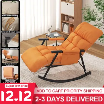 Balcony home leisure rocking reclining chair bedroom lazy sofa