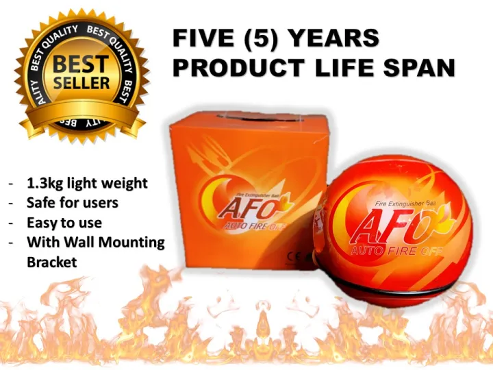 AFO (Auto Fire Off) Fire Extinguisher Ball Lazada PH