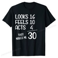 Funny 30Th Birthday Gift 30 Years Old Born In 1990 T-Shirt Slim Fit Top T-Shirts For Men Cotton Tops Tees Classic Latest S-4XL-5XL-6XL