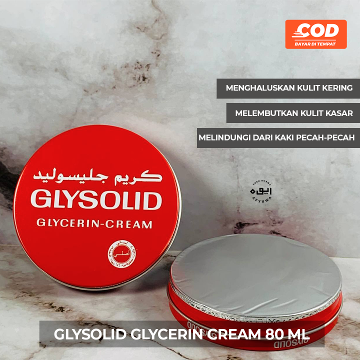 Glysolid Glycerin Cream 80ml Original Germany Untuk Kulit Kering Lazada Indonesia 2331