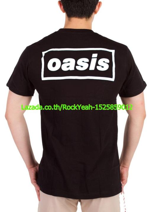 เสื้อวง-oasis-เสื้อยืด-วงดนตรี-โอเอซิส-ไซส์ยุโรป-rcm1225