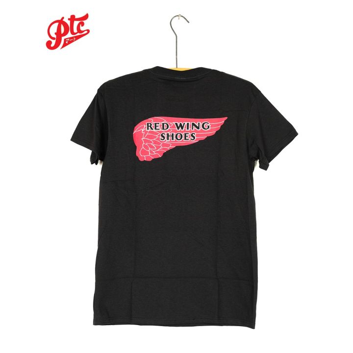 ราคาระเบิดเสื้อยืดใหม่เสื้อยืด-red-wing-t-shirt-in-blacks-3xls-3xls-5xl