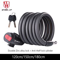 Wheel Up 1.8m Anti Theft Bike Lock Bicycle Accessories Steel Wire Security Bicycle Cable Lock MTB Road Motorcycle Bike Equipment Locks