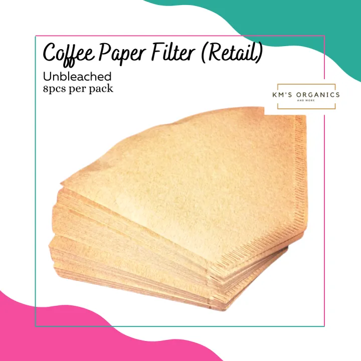 Coffee Paper Filter (Retail) 8pcs per pack Lazada PH