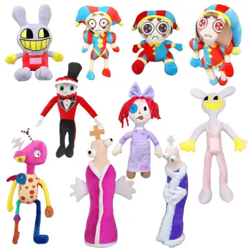 Pomni Plush Amazing Digital Circus Jax Plush Toys Theater Rabbit Doll