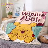 Pooh Throw Blanket Toddler Boys Girl Cute Bear Nursery Crib Bedding Flannel Blanket Sofa Chair Bed Living Room Adult Blanket