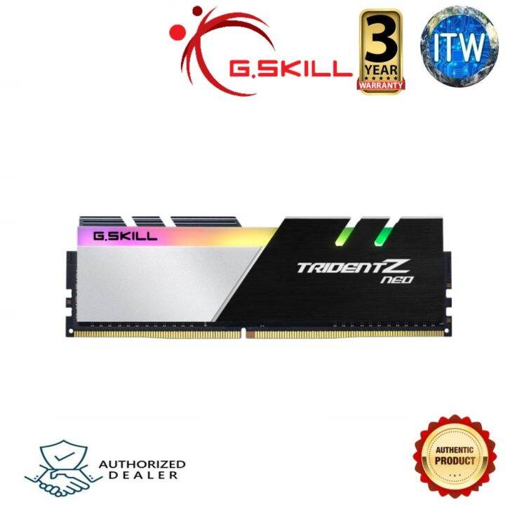 G.SKILL Trident Z Neo (AMD Ryzen) 16GB(2x8GB) 288-Pin RGB SDRAM DDR4 ...