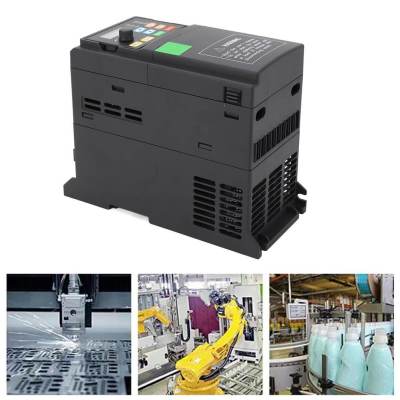 0.75KW ไดรฟ์ความถี่ตัวแปร 3 เฟสมอเตอร์ควบคุมความเร็วอินเวอร์เตอร์แปลง 380-440V