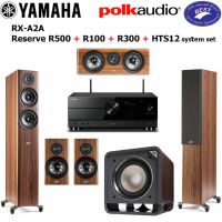 YAMAHA RX-A2A + Polk Audio RESERVE R500 + R300 + R100 + HTS12 system set