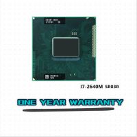 Intel Core i7-2640M i7 2640M SR03R 2.8 GHz Dual-Core Quad-Thread CPU Processor 4M 35W Socket G2 / rPGA988B