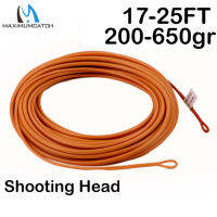 Maximumcatch New Floating Fly Line Shooting Head 17-25ft 200-650gr Fly Line With 2 Welded Loops