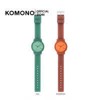 KOMONO Watch Mono Glow นาฬิกาแฟชั่น สายซิลิโคน ผู้หญิง ผู้ชาย