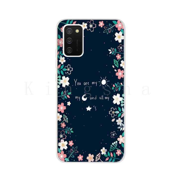 สำหรับsamsung-galaxy-a02s-sm-a025f-dsพิมพ์กรณีซิลิโคนtpuเคสลายการ์ตูนsamsung-galaxy-a02sเคสโทรศัพท์