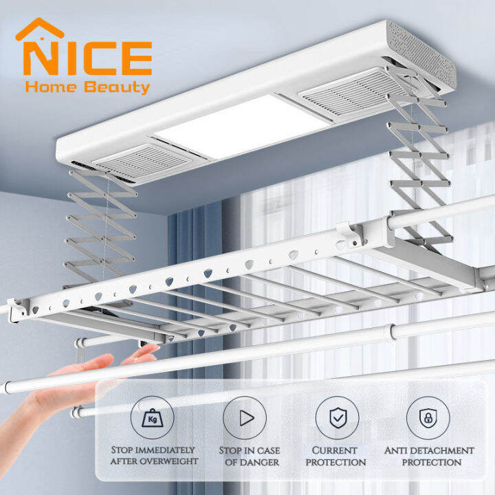 Electric Clothes Drying Rack Intelligent Automatic Lifting Clothes