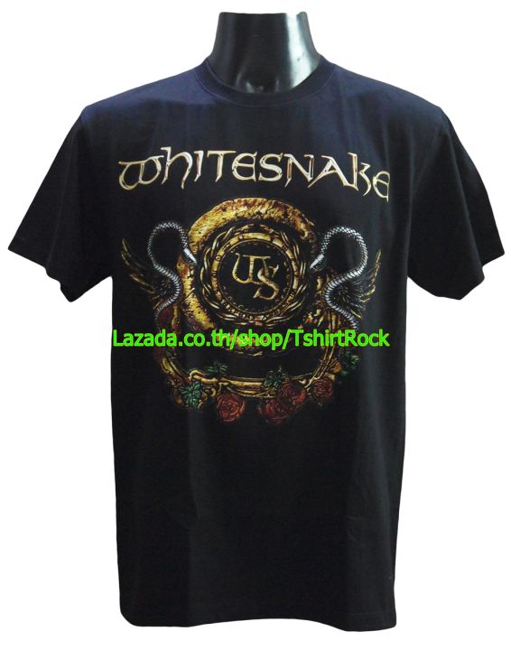 เสื้อวง-whitesnake-ไวท์สเนก-ไซส์ยุโรป-เสื้อยืดวงดนตรีร็อค-เสื้อร็อค-wnk1174-เสื้อวงดนตรี90