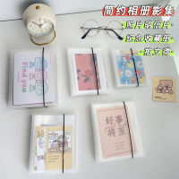 Yoofun 40 pockets photo album 3456789 Inch Picture Case Storage Book Photo Album Photocard Name Card ID Holder Clear2023