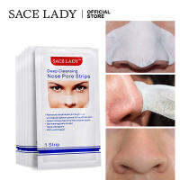 SACE LADY แถบทําความสะอาดจมูกอย่างล้ําลึก  หน้ากากแบล็คเฮดรีมูฟเวอร์สกินแคร์สตริป