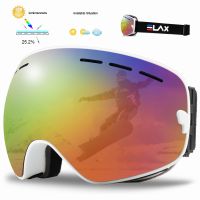 Double Layers Anti-Fog Ski Goggles Snow Snowboard Glasses Mountaineering Snowmobile Eyewear Outdoor Sports Large Spherical