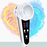 Cryotherapy Face Care Device Hot Cold Hammer Blue Photon Acne Treatment Skin Beauty Massager Lifting Rejuvenation Facial Machine
