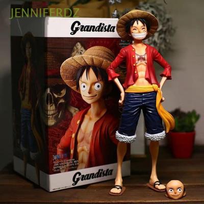 Jenniferdz โมเดลฟิกเกอร์รูป Luffy Monkey D Luffy 27 ซม .