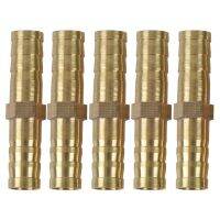 5pcs 8mm Inner Dia Air Gas Straight Hose Pipe Barb Coupler